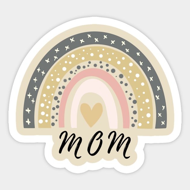 Mothers day natural rainbow Sticker by Okanagan Outpost